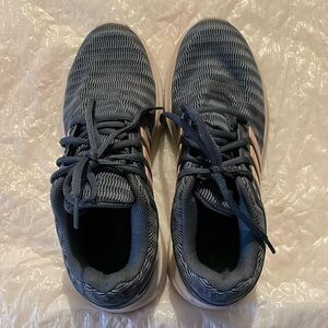 Adidas Cloudform Grey Pink tennis shoes size 7